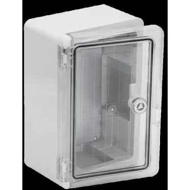 Корпус пластиковый ЩМПп 500х350х190мм прозрачная дверь УХЛ1 IP65