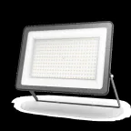 Прожектор светодиодный ДО 200 Вт 24000 лм 6500К AC 220В IP65 290х32х400мм матрированное закаленное стекло Qplus Gauss