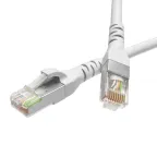 Патч-корд экранированный CAT6 F/UTP 4х2 LSZH белый 0.5м