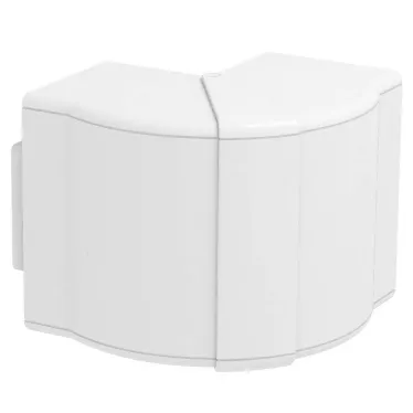 Угол кабельного канала внешний Rapid 80 регулируемый 70x110 мм (ABS-пластик, белый)