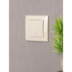 Валенсия выключатель 1-кл. 10А кремовый проходной