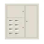 Щит этажный 8 кв. RAL9002 (1000х950х160) PROxima