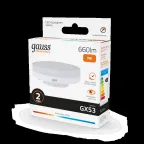 Лампа светодиодная LED 9 Вт 660 лм 3000К таблетка теплый GX53 AC 220В Elementary Gauss