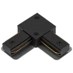 Коннектор TR-1PA-LС-BK L-образный для однофазного шинопровода черный