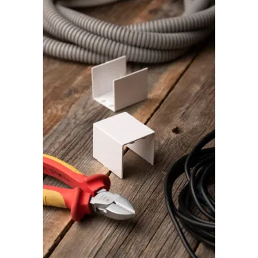 Соединитель (25х25) (4 шт) Plast PROxima белый