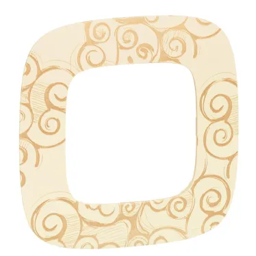 Valena ALLURE Рамка 1 пост Нарцисс золото универсальная