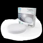 Светильник светодиодный ДБП 8 Вт 670 лм 4000К AC 220В Белый IP40 круг D135х32мм Пластик ЖКХ с оптико-микроволновым датчиком движения HALL Gauss