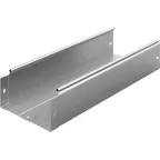 Металлический лоток неперфорированный 200х100х3000, толщина 1,0 мм, Сендзимир цинк