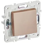 SKANDY Выключатель 1-клавишный 10А SK-V01Sa песочный IEK