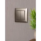 Валенсия лицевая панель выключателя 2-кл. 10А кашемир