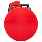 Кнопка AEAL-22 красная с фиксацией NO+NC грибок PROxima