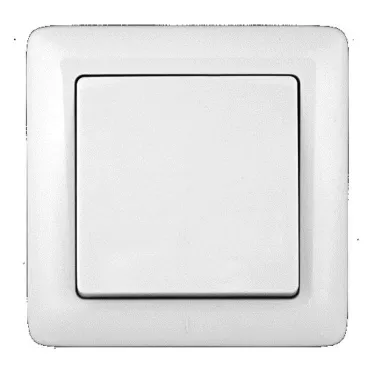 ХИТ Выключатель одноклавишный скрытый 250В 6А белый