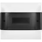 Practibox S Пластиковый щиток Навесной (ЩРн-П) 1X8 Дымчатая дверь