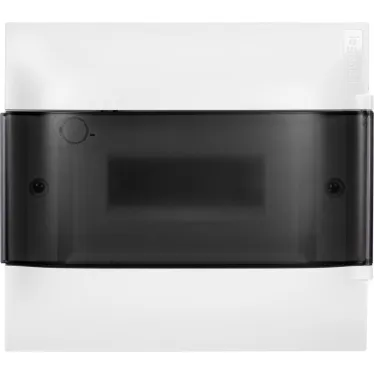 Practibox S Пластиковый щиток Навесной (ЩРн-П) 1X8 Дымчатая дверь