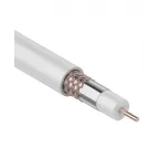 Кабель коаксиальный PROconnect LIGHT RG-6U, 75 Ом, CCS/Al/Al, бухта 100 м, бел