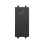 Avanti Диммер кнопочный модульный для LED ламп, , Черный матовый, 1 модуль