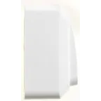 ЭТЮД Выключатель одноклавишный наружный с подсветкой белый сх.1