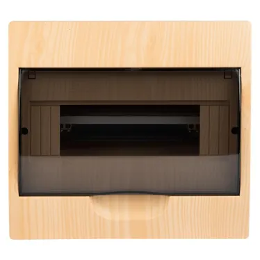 Щит распределительный навесной ЩРн-П-10 IP41 светлое дерево