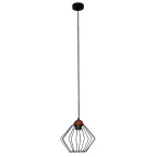 Светильник Конти 211 черн.муар медь (Плафон Ромб) НСБ 01-60-169 Е27 ИМ