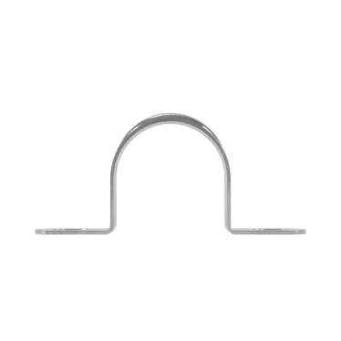 Скоба металлическая 26мм двухлапковая оцинкованная