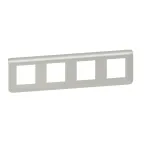 Рамка Mosaic 4Х2 модуля - алюминий