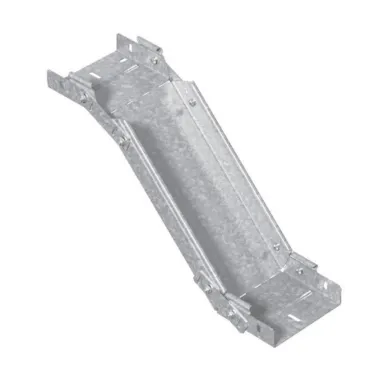 Поворот вертикальный регулируемый 400х100, толщина 1,0 мм, Сендзимир цинк