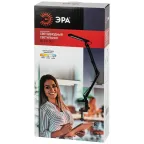 Светильник настольный NLED-507-8W-BK светодиодный на струбцине чёрный