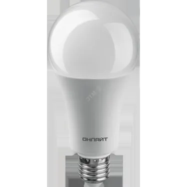 Лампа светодиодная OLL-A70-30-230-6.5K-E27 | 61972 | ОНЛАЙТ