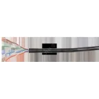 Витая пара U/UTP кат 5E 4х2х24AWG LDPE черный 100м