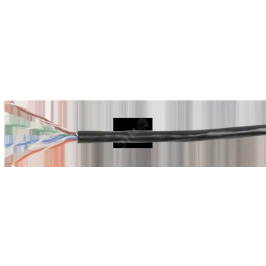 Витая пара U/UTP кат 5E 4х2х24AWG LDPE черный 100м