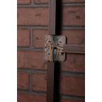 Коробка разветвительная КМР-030-030кг (78х78х26) с клеммником тёмное дерево PROxima