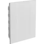 Корпус пластиковый встраиваемый на 24 модуля ЩРВ-П-24 белая дверь IP40 KREPTA 5