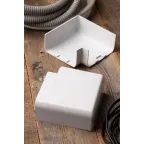 Поворот 90 гр. (105х50) (2 шт) C-Line Белый