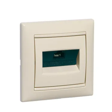 VALENA Розетка компьютерная RJ45х1 категория 5е в рамку слоновая кость