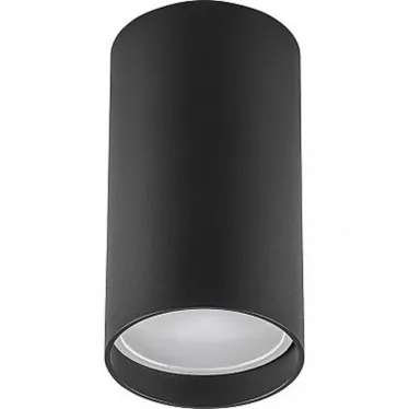 Светильник ДПО GU10 без лампы черный