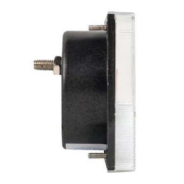 Амперметр AM-A801 аналоговый на панель 80х80 (круглый вырез) 1000А трансформаторное подключение