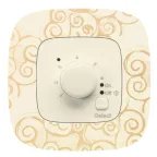 Valena ALLURE Лицевая панель для термостата для теплых полов Слоновая кость
