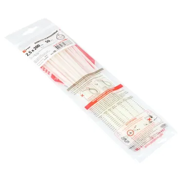 Хомут P6.6 стандартный белый 2.5x200 (100шт) FlexLock PROxima