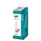 Лампа светодиодная C35 свеча 9Вт 230В 4000К E27 IEK