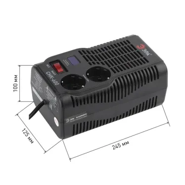 Стабилизатор напряжения компактный СНК-600 160-260В/220В, 600ВА