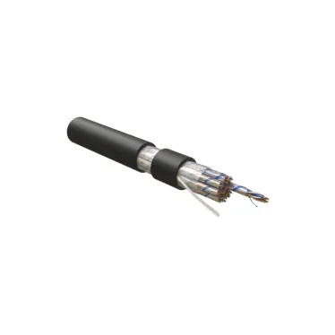Витая пара U/UTP 50W C5 AWG24 OUT PE черный U/UTP кат 5