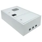 Щит учетно-распределительный навесной ЩУРн-3/15 с замком с окном IP31 БУР-3/15И