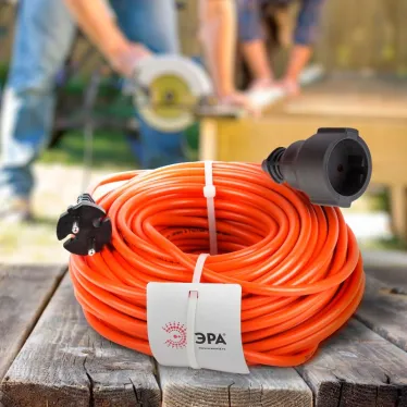 Удлинитель силовой UPx-1-2x1-30m-IP44 в бухте б/з 30м 1 гн ПВС 2х1 UPx-1-2x1-30m-IP44