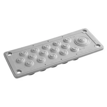 Ввод кабельный пластик V0 UL94 IP54 +130 - 40 16 отверстий