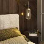 Лампа светодиодная филаментная LED 9 Вт 680 лм 2700К свеча теплый E14 AC 220В прозрачная колба Black Filament Gauss