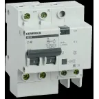 Выключатель автоматический дифференциальный АД12 2Р 40А 300мА GENERICA