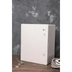 Бокс пластиковый с монтажной платой 500х400х240 мм IP65 PROxima