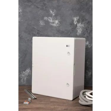 Бокс пластиковый с монтажной платой 500х400х240 мм IP65 PROxima
