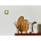 ETIKA Светорегулятор поворотный без нейтрали 300Вт белый