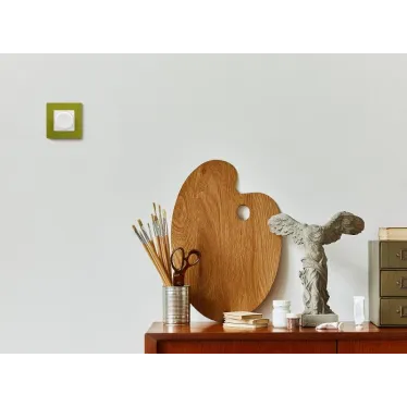 ETIKA Светорегулятор поворотный без нейтрали 300Вт белый